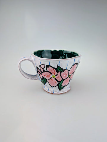 Dogwood and Stripe Mug