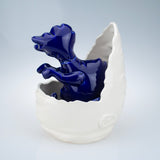 Cobalt Maiasaura in Egg