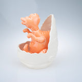 Creamsicle Maiasaura in Egg