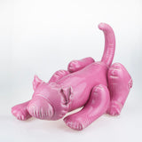 NEW! Medium Sized Pink Inflatable Cat