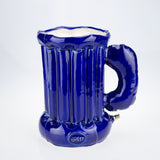 Inflatable Mug Cobalt Blue
