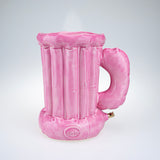 Inflatable Mug Pink