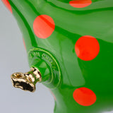 NEW Wall-Hanging Brontosaurus (Green with Orange Polka Dots)