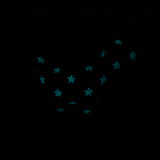 NEW Wall-O-Saurus (Cobalt with Glow Orange Stars)