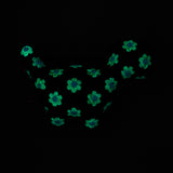 NEW Wall-O-Saurus (Black with Glow in the Dark Flowers)