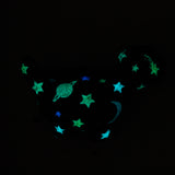 NEW Wall-O-Saurus (Black with Glow in the Dark Outer Space)