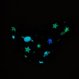 NEW Wall-O-Saurus (Black with Glow in the Dark Outer Space)