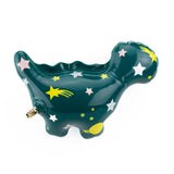 NEW Wall-O-Saurus (Teal with Glow in the Dark Outer Space)