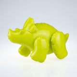 Small Inflatable Triceratops Chartreuse