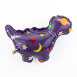 NEW Wall-O-Saurus (Purple with Charms. Some Glow in the Dark)