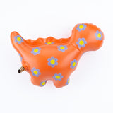 Wall-O-Saurus (Satin Orange with Glow In The Dark Flowers)