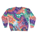 L Tie-Dye Crewneck Sweatshirt