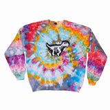 L Tie-Dye Crewneck Sweatshirt