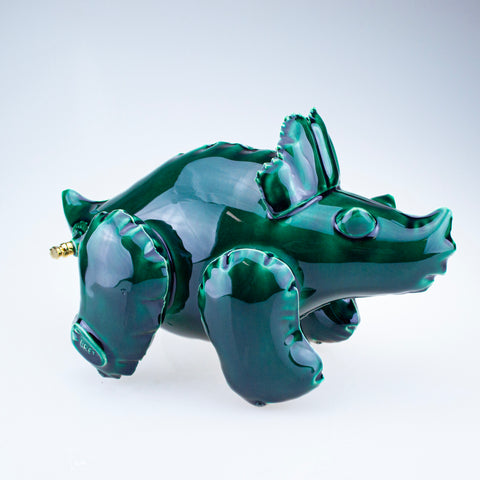 Emerald Green Triceratops