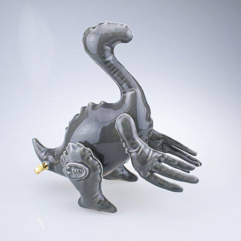 Small Inflatable Therizinosaur Gray