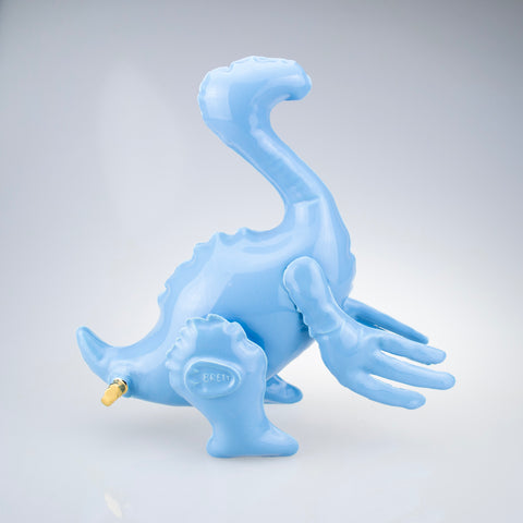 Small Inflatable Therizinosaur Baby Blue