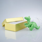 Lime Green Mini-Allosaurus Ornament