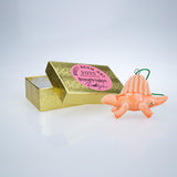 Creamsicle Mini-Dimetrodon Ornament