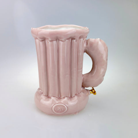 Inflatable Porcelain Mug Light Pink
