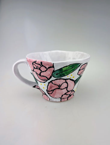 Peony and Dot Mug