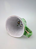 Green Leopard Print Mug