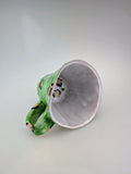Green Leopard Print Mug