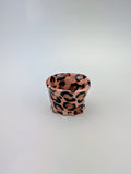 Leopard Print Candleholder