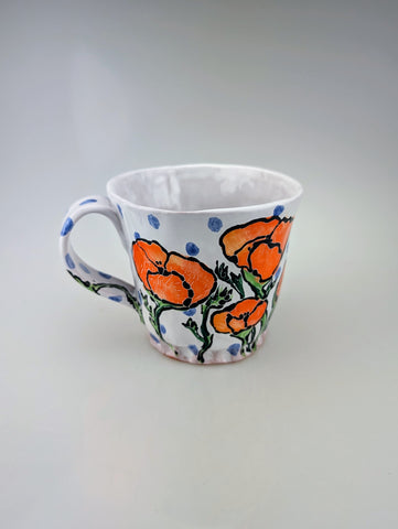 California Poppy Mug