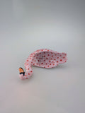 Polka Dot Swan Candleholder
