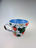 Strawberry and Flower Mug