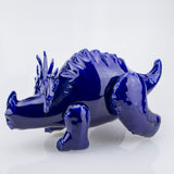 Inflatable Styraccosaurus Cobalt Blue
