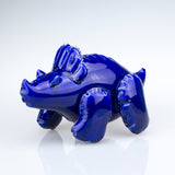 Small Inflatable Triceratops Cobalt Blue