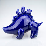 Small Inflatable Stegosaurus Cobalt Blue