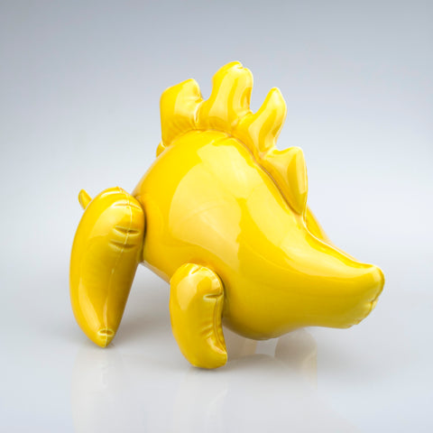 Small Inflatable Stegosaurus Yellow