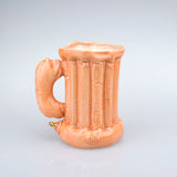 Inflatable Porcelain Mug Orange