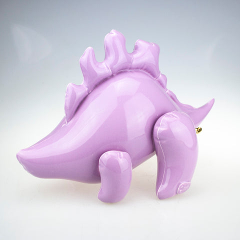 Small Inflatable Stegosaurus Lavender
