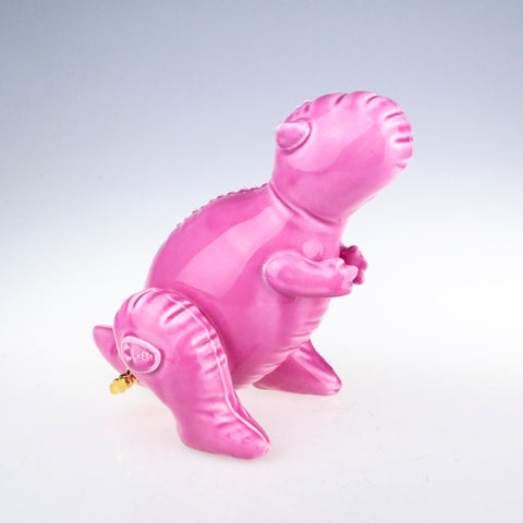 Small Inflatable Carnotaurus Pink