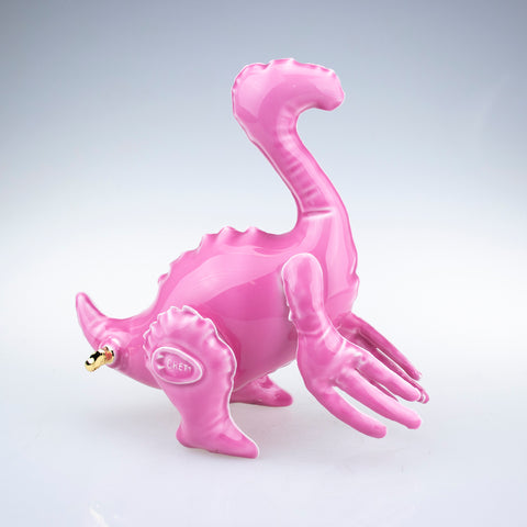 Small Inflatable Therizinosaur Pink